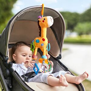 TUMAMA KIDS Giraffe Hanging Rattle Toys
