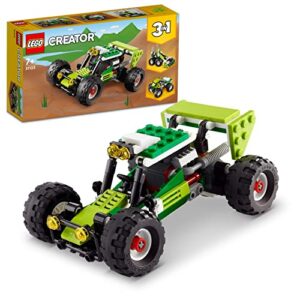 LEGO 31123 Creator 3 in 1 Off-Road Buggy to Skid Loader Digger to ATV Car Toy