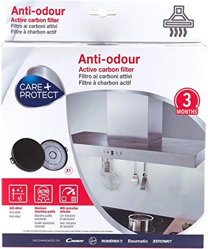 Care + Protect 35602044 universal Type 210 anti-odour carbon filter with indicator            [Energy Class A+]