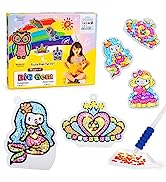 5 6 7 8 9 Year Old Girl Gifts Birthday Unicorn Stickers Craft Kits for Kids Arts and Crafts for K...