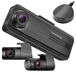 Thinkware F200PRO Dash Cam Full 1080p Front & Rear Taxi Dashcam plus Internal IR CCTV Cam