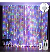 [2 Pack] Photo Clip String Lights, 120 LED 12M/40Ft 8 Modes Lights Waterproof Outdoor/Indoor Copp...