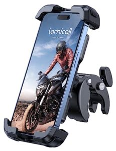 Lamicall Motorcycle Phone Holder Bike - Motorbike Phone Mount