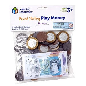 Learning Resources LSP2629MUK UK Pound Sterling Play Money for Kids