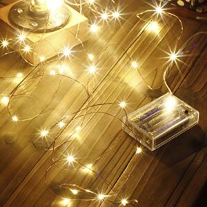 Makion Led String Lights 100 LEDs Decorative Fairy Battery Powered String Lights