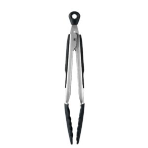 OXO Good Grips 22.8 cm Tongs with Silicone Heads