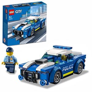LEGO 60312 City Police Car Toy for Kids 5 Plus Years Old with Officer Minifigure