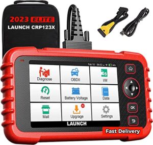LAUNCH OBD2 Scanner CRP123X ABS SRS Engine Transmission Car DiagnosticTool