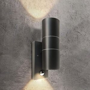 EXTRASTAR Outdoor Wall Lights PIR Motion Sensor