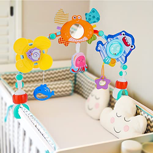 VicTop Stroll Activity Arch with Rattle Toys
