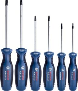 Bosch Professional 1600A01V09 six-Piece Screwdriver Set (Torx