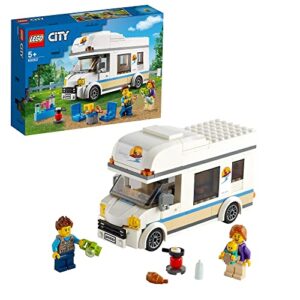 LEGO 60283 City Great Vehicles Holiday Camper Van Toy Car for Kids Aged 5 Plus Years Old