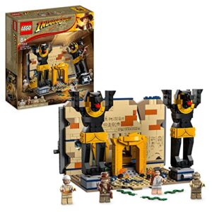 LEGO 77013 Indiana Jones Escape from the Lost Tomb Building Toy with Temple and Mummy Minifigure
