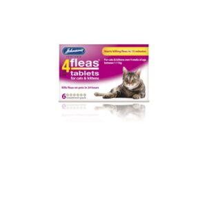 Johnsons 4Fleas Tablets for Cats and Kittens