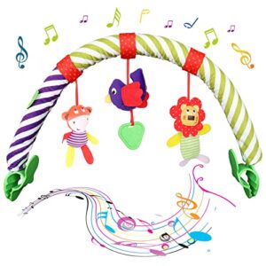 Sunny Stroll Activity Arch with Rattle Toys for Babies 0-6 Month