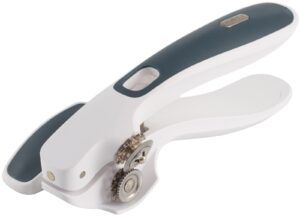 Zyliss E930043 Can Opener Lock & Lift|Plastic/Stainless Steel|White/Grey|Manual Tin Opener