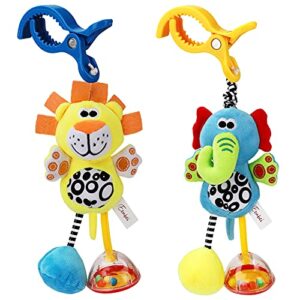 E-More Animal Rattle Toys for Babies