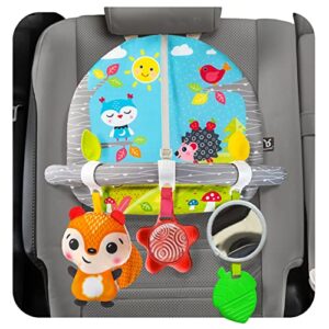 BENBAT Double Sided Car Seat Activity Arch - Baby Toy Activity Center - Toys for Children - Developmental Toys for Babies - Best Toddler Toys for The Ca