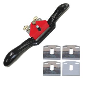9.3''/235mm Adjustable Spokeshave with 4 Replacement Blades