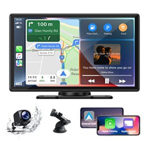 Wireless Apple Carplay & Android Auto Portable Car Stereo