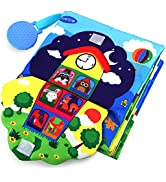 teytoy High Contrast Flash Card Black and White Baby Cards Visual Stimulation Newborn Sensory Car...