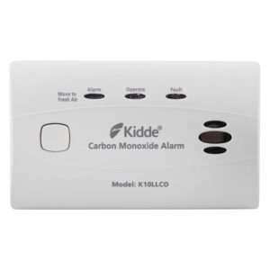 Kidde 10LLCO Ten Year Life Carbon Monoxide Alarm with Sealed Longlife Battery