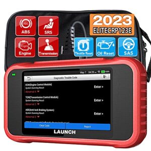 LAUNCH CRP123E obd2 code reader for 4 System (Engine ABS SRS AT) car diagnostic tool with 3 Reset service（Oil Reset