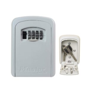 MASTER LOCK Key Safe [Medium size] [Wall mounted] [White] [Outdoor] 5401EURDCRM - Key Lock Box