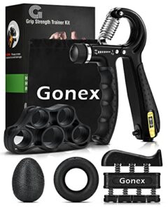 Gonex Hand Grip Strengthener with Counter