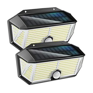 FLOWood Solar Lights Outdoor