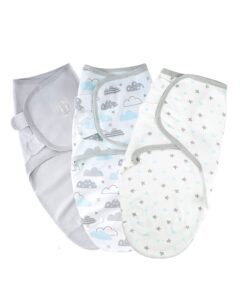 MOXTOYU Baby Swaddle Blanket 0-3 Months