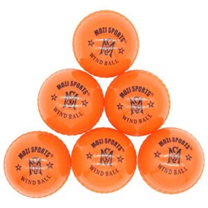Mozi Sports Wind Cricket Balls - Indoor & Outdoor Soft Training Cricket Ball for Coaching Practice