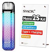 SMOK Nord 50W 1800mAh E-Cigarette Vape Starter Kit, Leak Proof Technology Coil & Pod, 2ml Airflow...