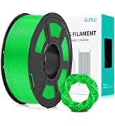 SUNLU PLA+ 3D Printer Filament, PLA Plus Filament 1.75mm, Toughness Enhanced 3D Filament Compatib...