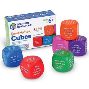 Learning Resources Conversation Cubes
