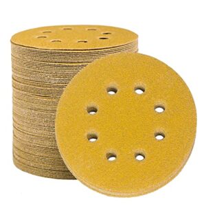 STEBRUAM 100pcs 125mm sanding discs