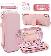 Larger Switch Case for Nintendo Switch, Travel Carrying Switch Bundle Bag Portable Protective Acc...