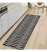 Cekene Laundry Runner Rug Non-slip 50x150cm Woven Runner Rug for Hallway Machine Washable Runner ...