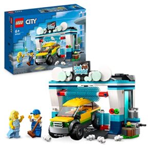 LEGO 60362 City Carwash with Toy Car for 6+ Years Old Kids