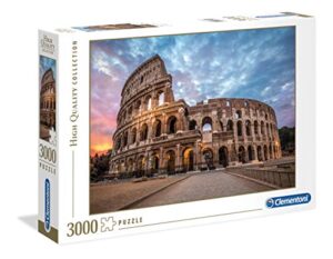 Clementoni - 33548 - Collection Puzzle - Coliseum Sunrise - 3000 pieces - Made in Italy - Jigsaw Puzzles for Adul