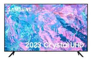 Samsung 50 Inch CU7100 UHD HDR Smart TV (2023) - 4K Crystal Processor