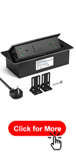 Desk pop up socket USB C