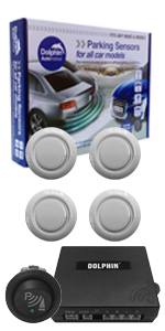 DMS400F - Micro Front Parking Sensor Kit - White