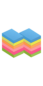 Neon Color Sticky Notes