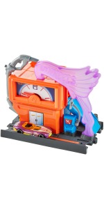 Hot Wheels City Downtown Speedy Fuel Stop Play Set