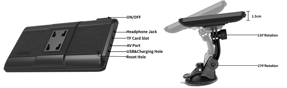 SAT NAV navigation system for car motorhome lgv hgv lorry trucks uk 