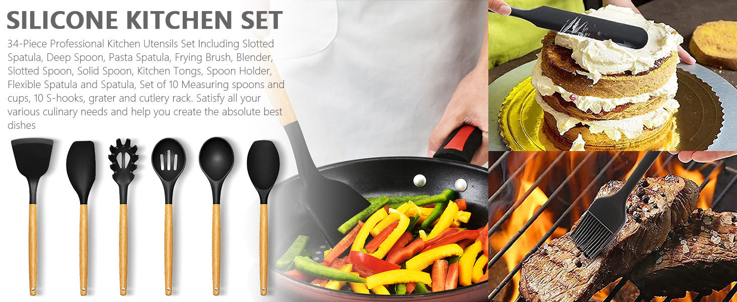 kitchen utensils set