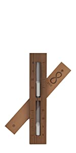 HSE Cedar Sauna Sand Timer, Box, White