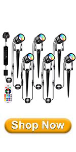 Garden Lights Mains Coloured