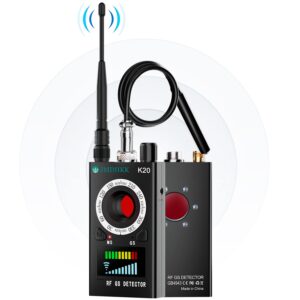 JMDHKK Bug Detector Anti Spy RF Signal Detector For GPS Tracker Hidden Camera at Home in office Business Negotiatio